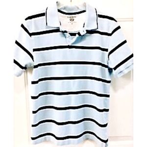 Men's Shirt Polo Medium Casual Stripe Club Room